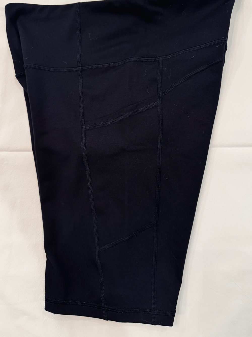 GapFit 9" High Rise Blackout Bike Shorts Black S